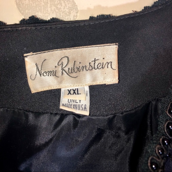 Nomi Rubinstein Women's Black 2 Piece Skirt Set - Picture 4 of 6